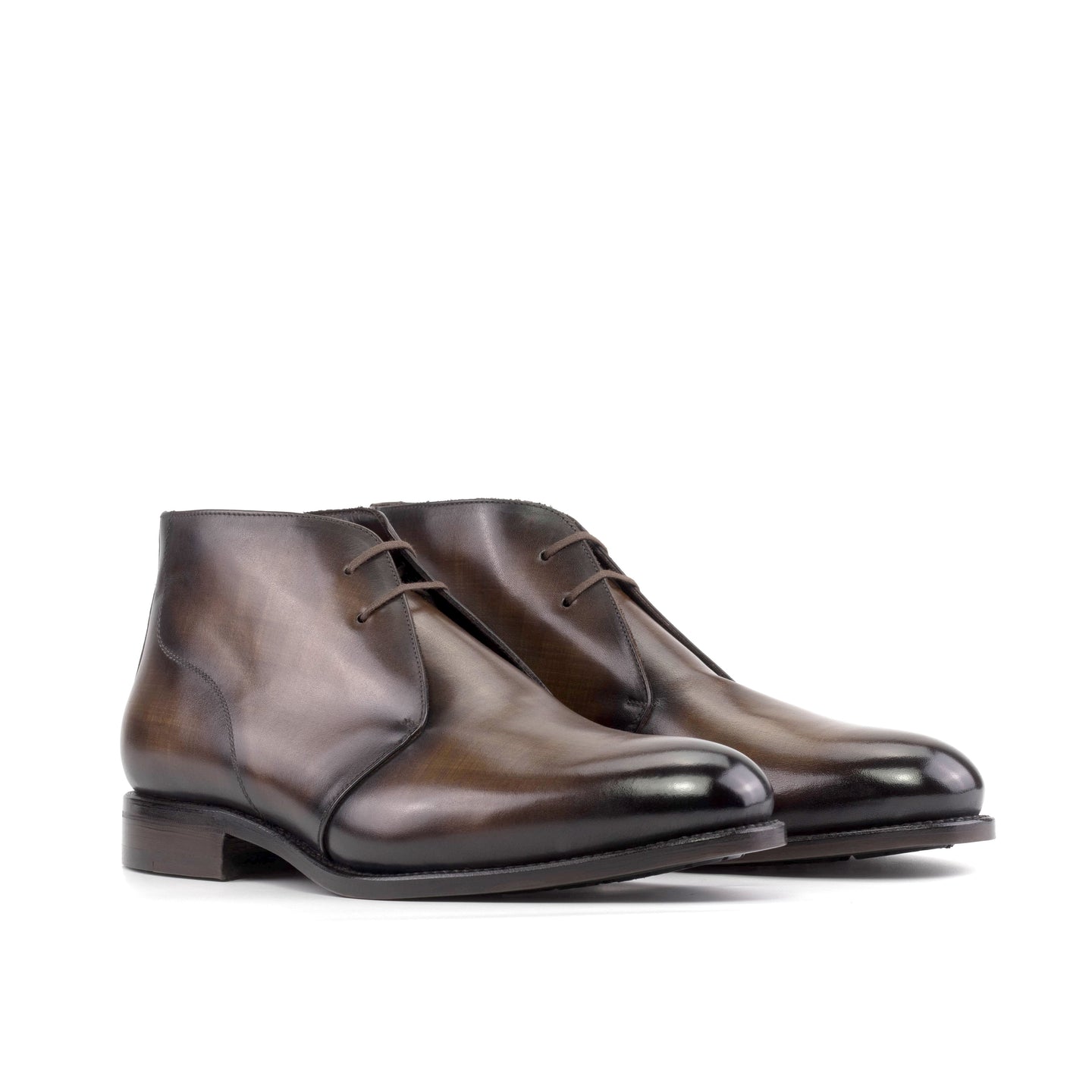 Chukka Stiefel mit aufregender Patina